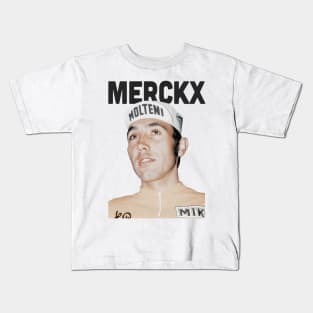 Eddy Merckx ------ Retro Aesthetic Kids T-Shirt